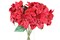 33" Red Poinsettia – Artificial Holiday Glitter Décor Flower, Christmas Faux Plant for Home, Wreaths & Centerpieces, Set of 6